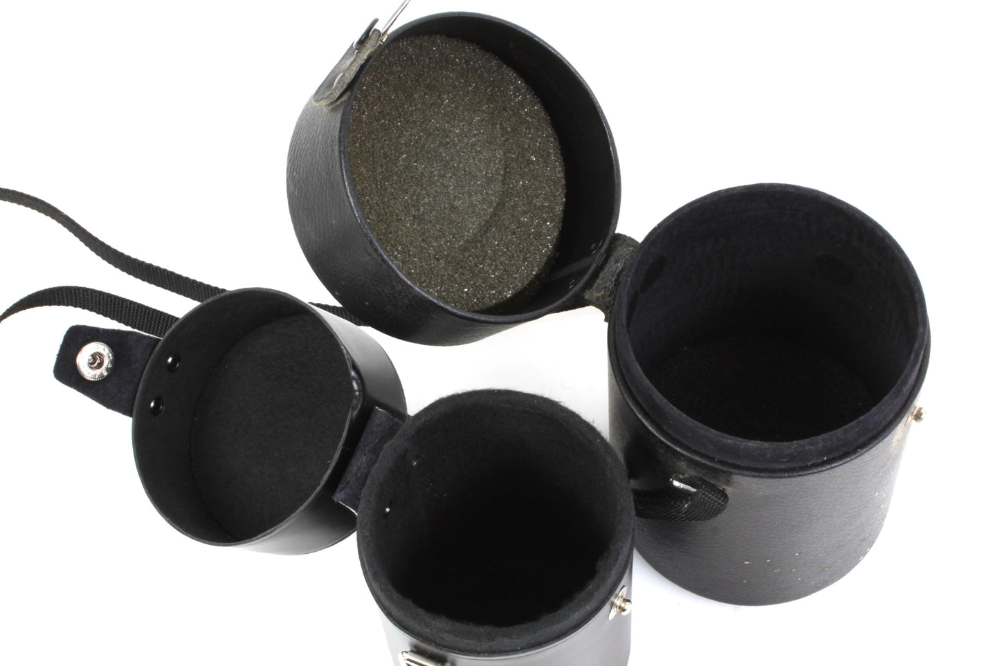 Camera Lens Cases - 2 Hard, 1 Pouch