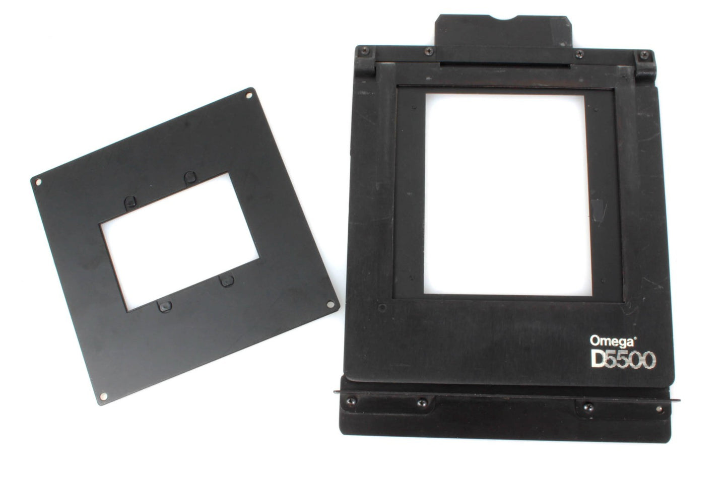 Omega D5500 Enlarger Negative Carrier Holder Side D w/ 4X5