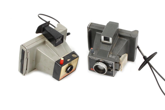 Vintage Polaroid Land Camera Set of 2