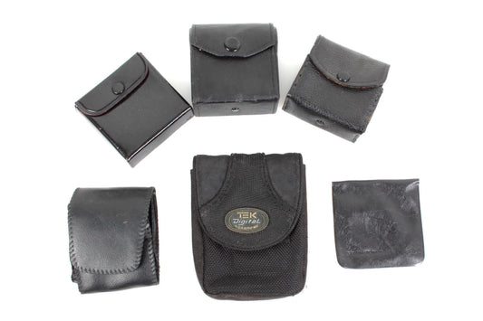 Camera Accessories Cases Lot of 6