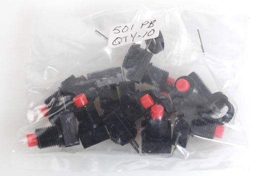DigiKey 501PB Switch Push SPST-NO 4A 14V - Pack of 10