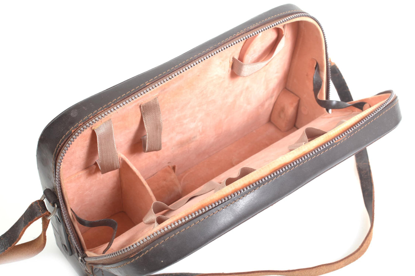 Minolta Vintage Case Brown Leather