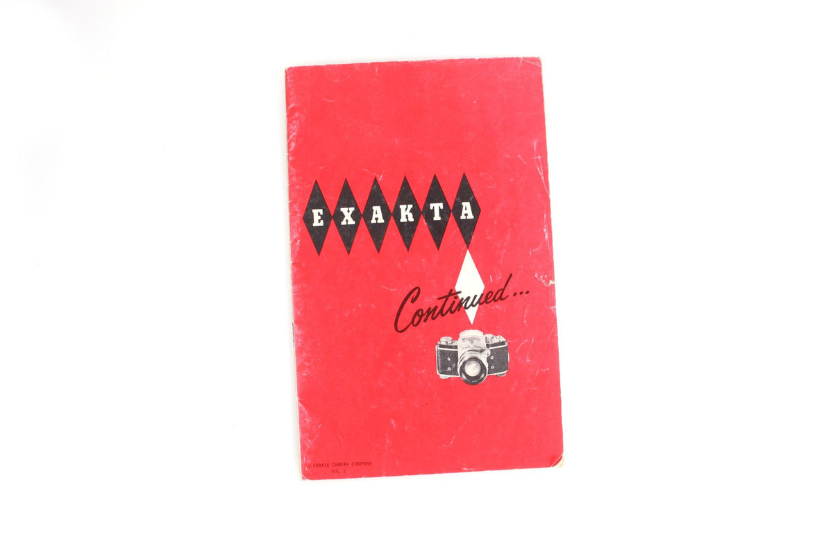 Exakta Continued Camera Catalog 1957
