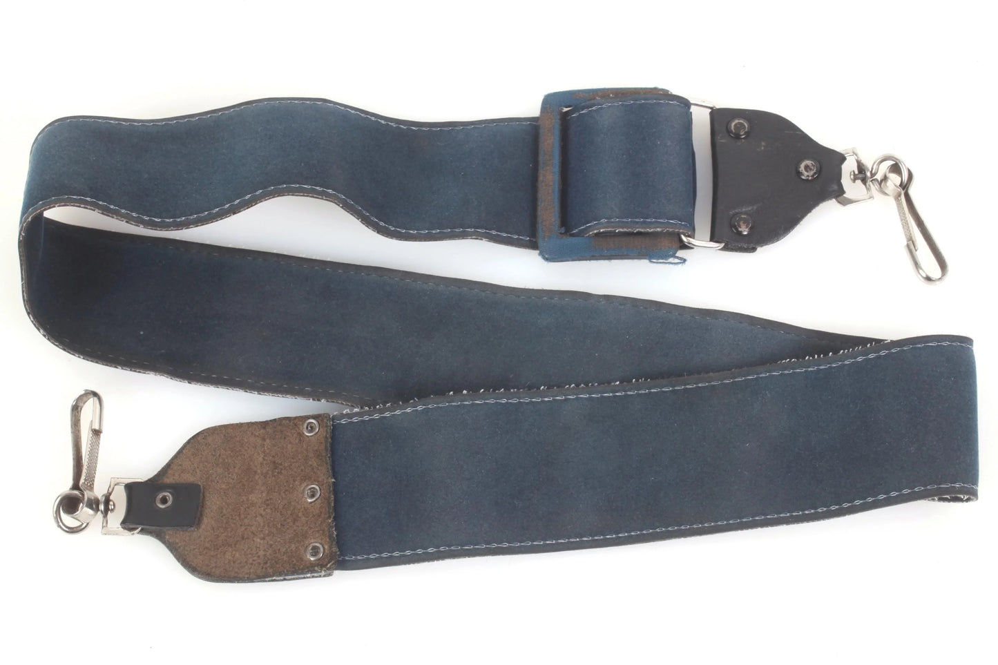 Vintage Camera Strap 1960s Wide Blue