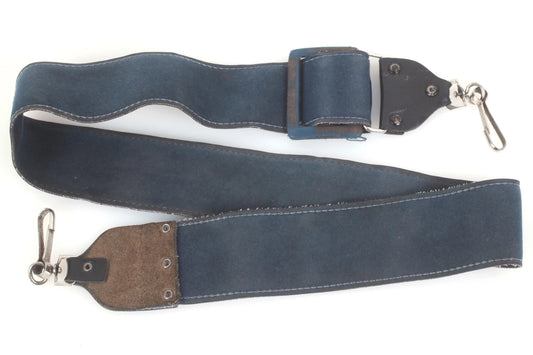 Vintage Camera Strap 1960s Wide Blue