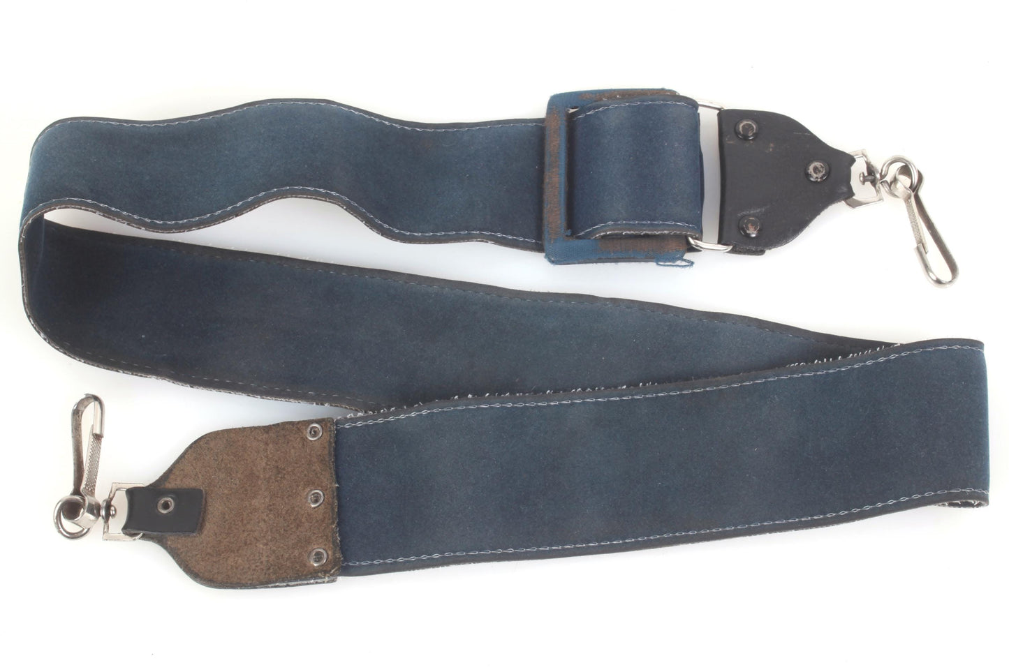Vintage Camera Strap 1960s Wide Blue