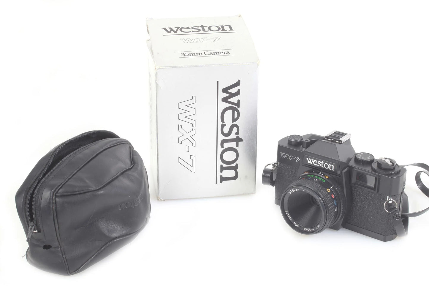Weston WX-7 35mm Camera in Box DISPLAY/PARTS