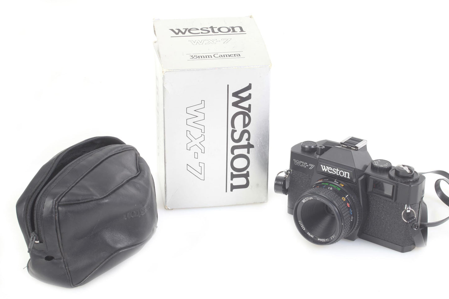 Weston WX-7 35mm Camera in Box DISPLAY/PARTS