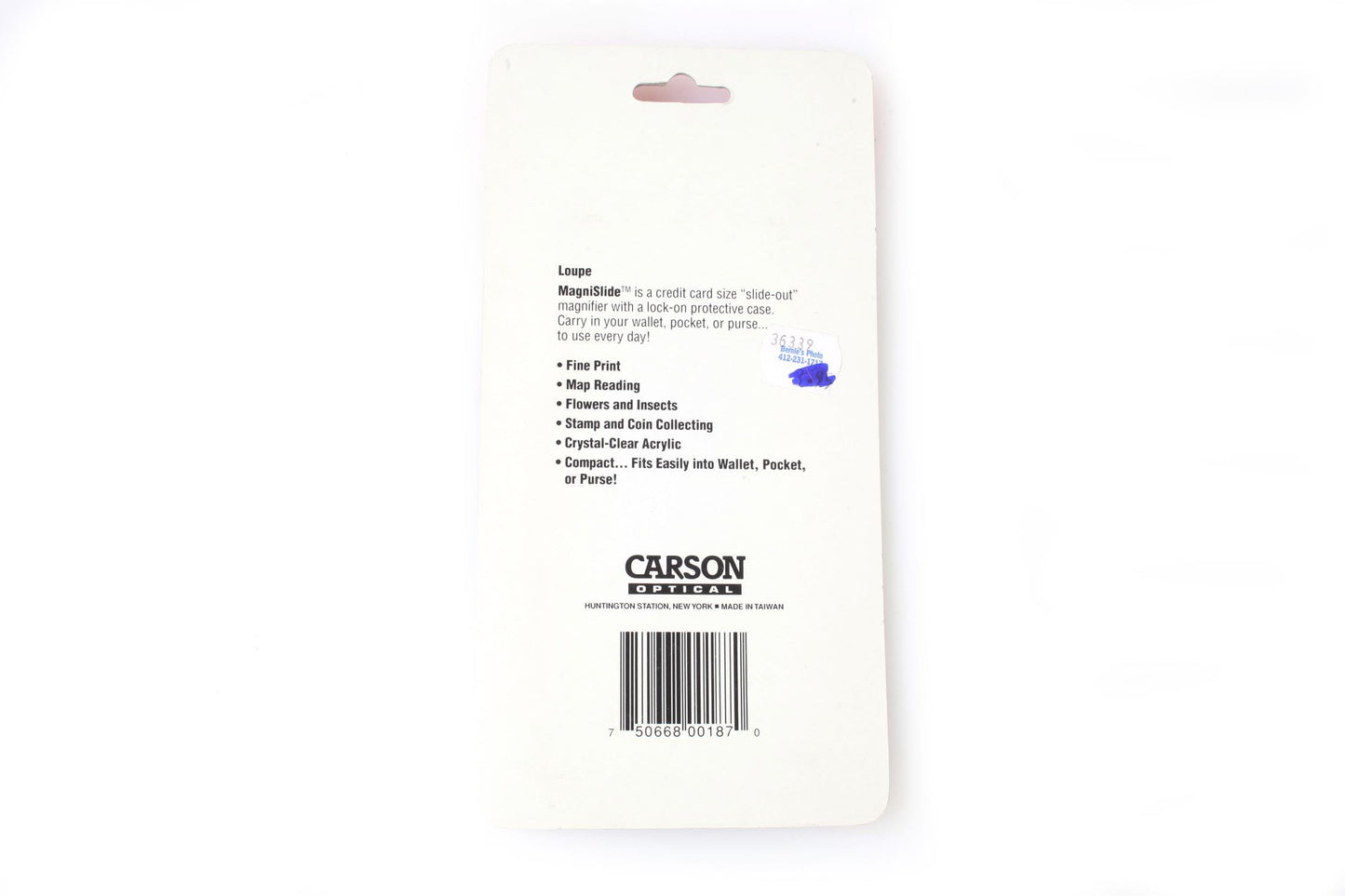 Pocket Magnifier w/Case