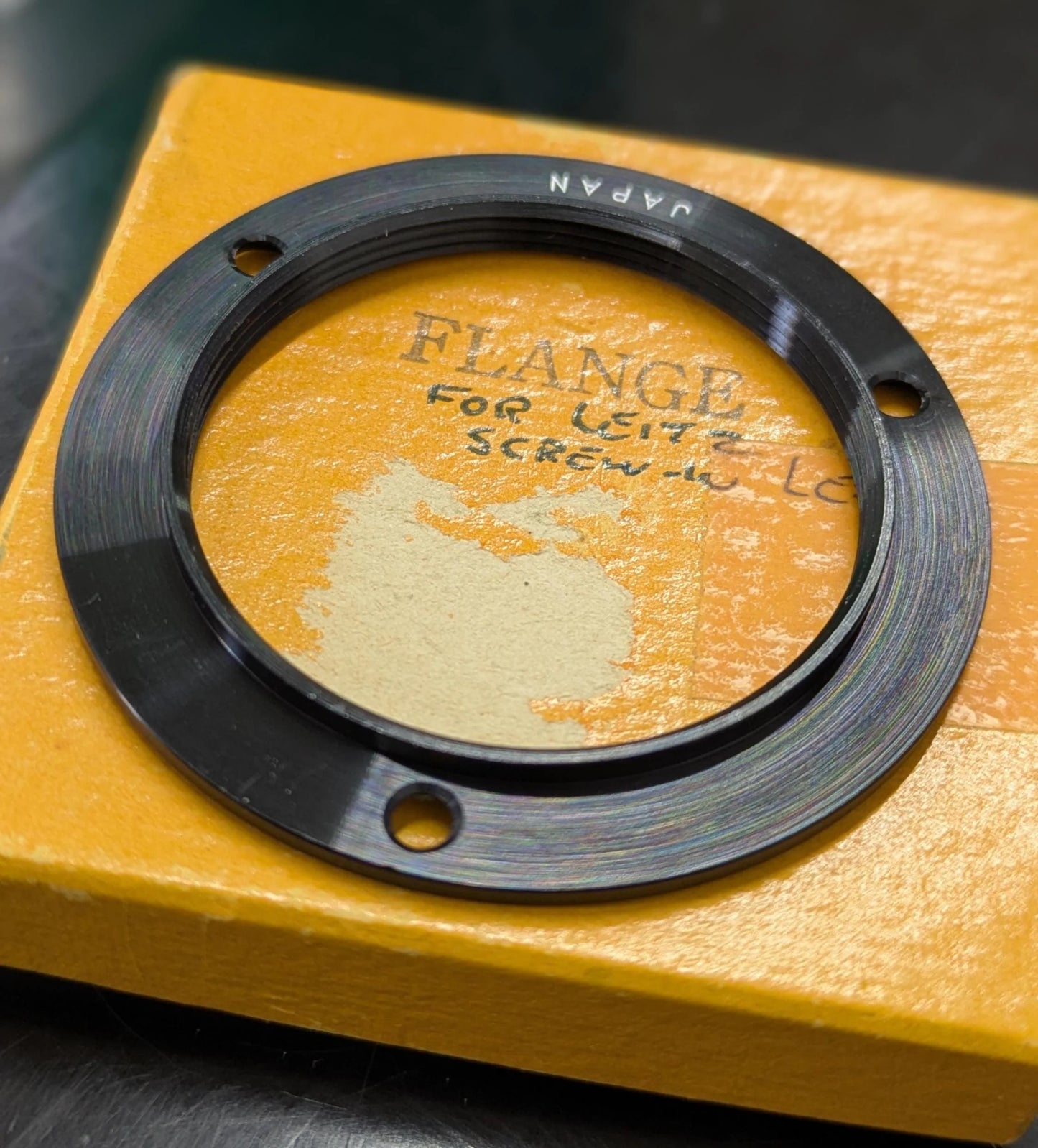 Leica Screw Mount Lens Flange 38mm, in Box