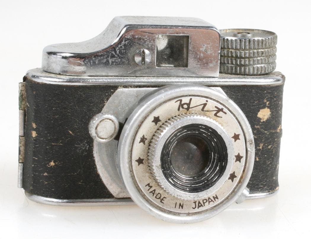 Vintage Hit Subminiature Spy Camera - Display Only