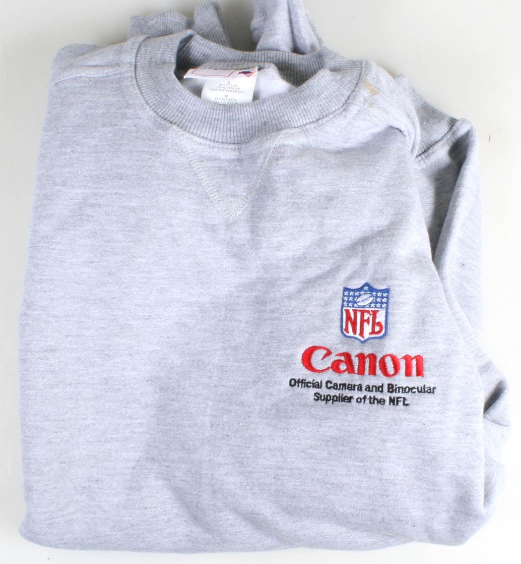 Canon NFL Grey Sweatshirt-- MEDIUM--