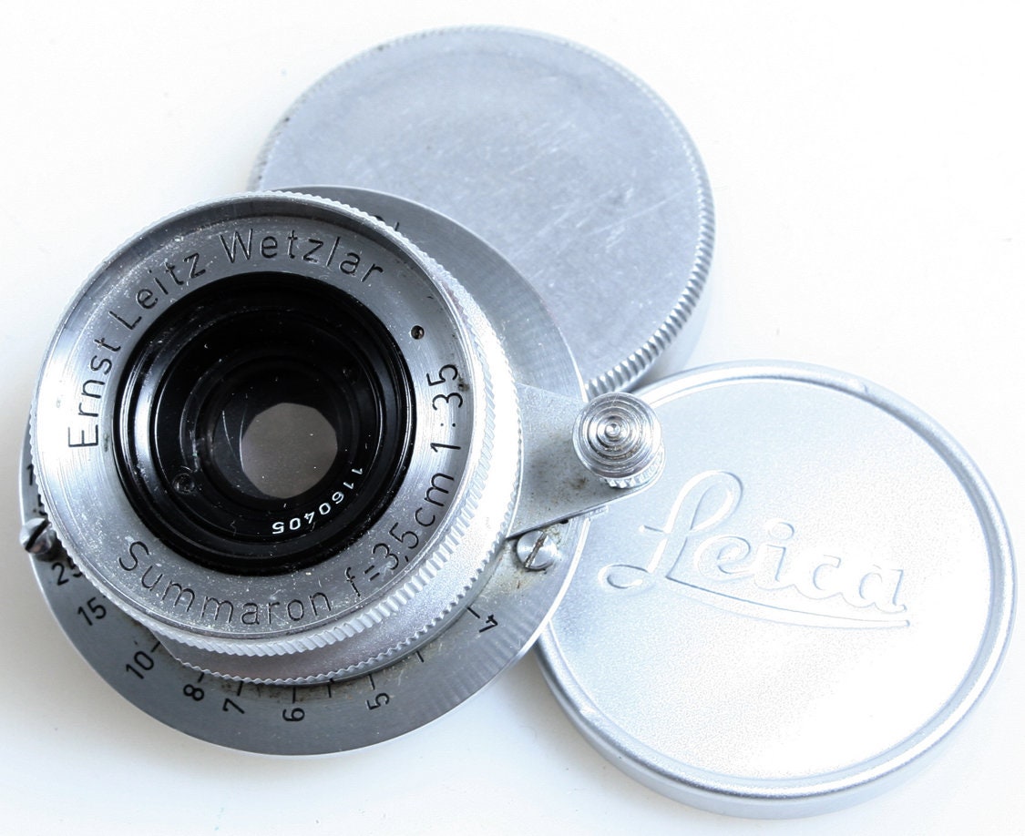 Leica Leitz Elmar LTM 35mm f3.5 M39 Wide Angle Prime Lens Germany  652946