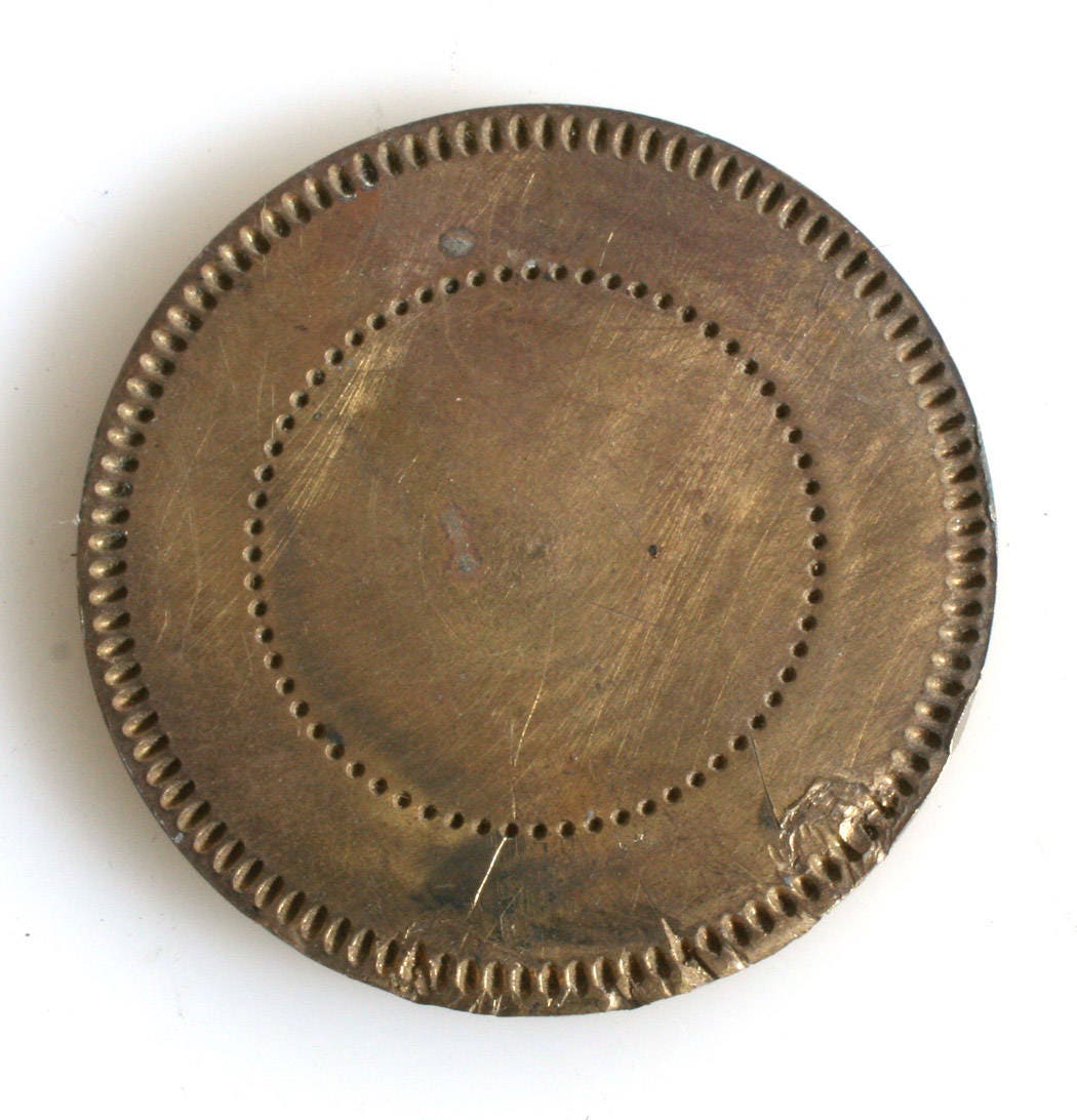 Corporate Seal//Heavy Brass Circle