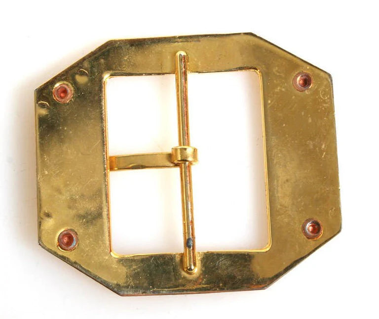 Brass & Copper Belt Buckle//Womans Belt Buckle//Large Belt Buckle