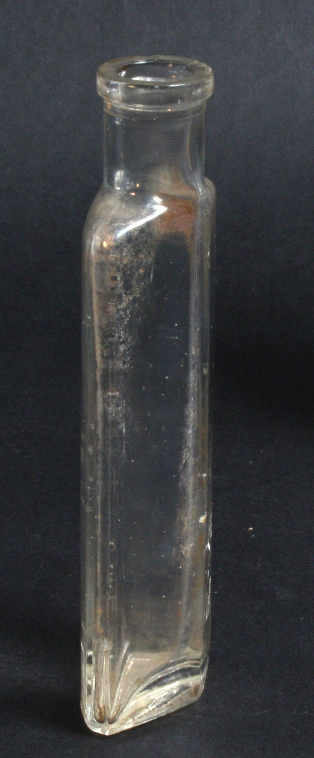 Vintage Medicine Bottles, Set Of 3//Glass Bottle//Clear Bottle