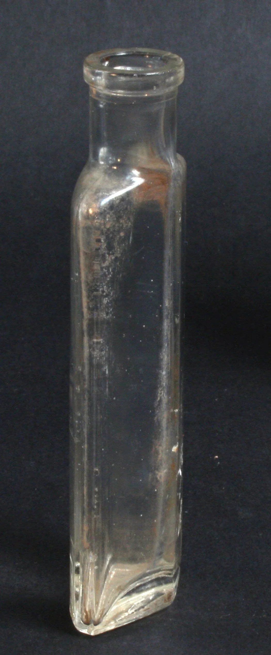 Vintage Medicine Bottles, Set Of 3//Glass Bottle//Clear Bottle