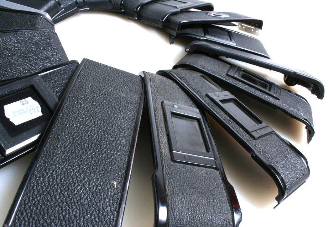 Camera Parts//35mm Camera Film Dooors, Mixed Lot//Reuse Project//Sculpture Parts