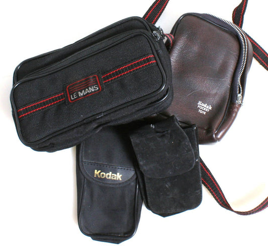 Camera Cases, Set of 4//Small Cases//Soft Case//Pocket Tote