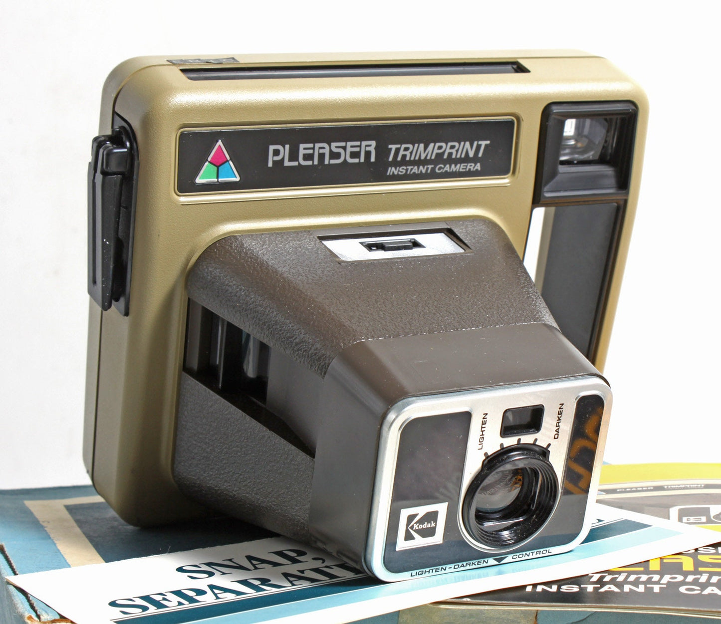 Kodak Pleaser Trimprint Instant Camera, New Old Stock with Box