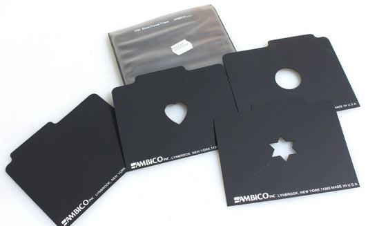 Ambico 35mm Format Frame//Vintage //Heart Frame//Star Frame