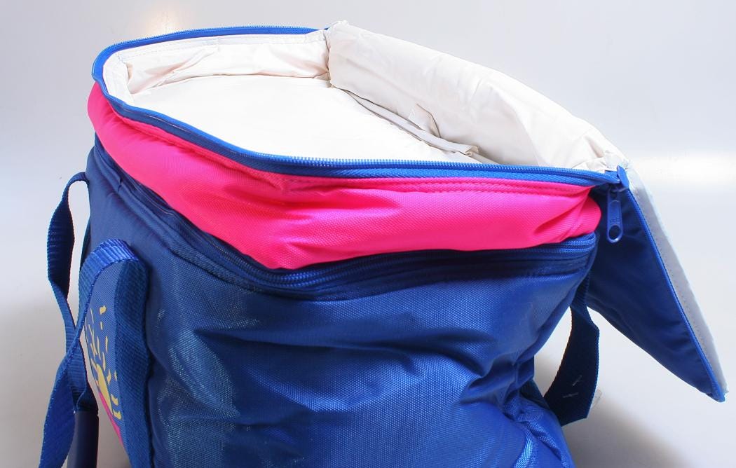 Polaroid Cooler, Vintage Pink / Blue