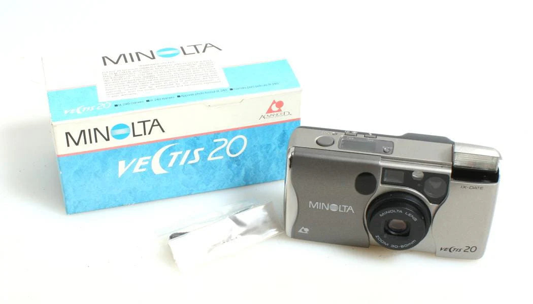 Minolta Vectis 20 Film Camera in Box