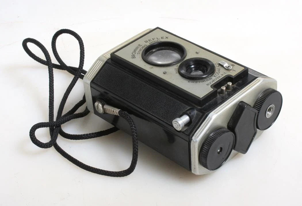 Kodak Art-Deco TLR Camera with Original Strap