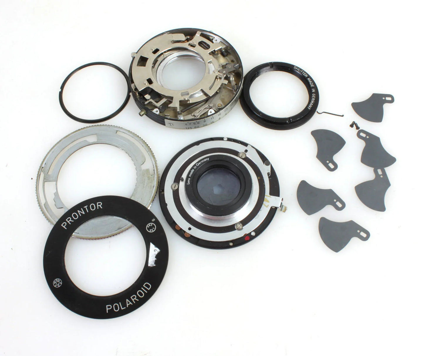 Steampunk DIY Parts//Art//Reuse//Polaroid Shutter Parts