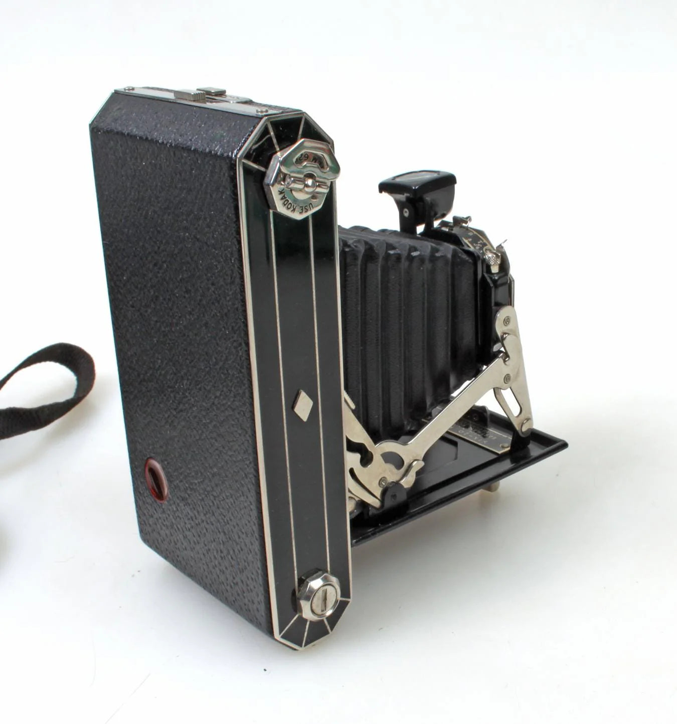 Art Deco Folding Camera in Original Case