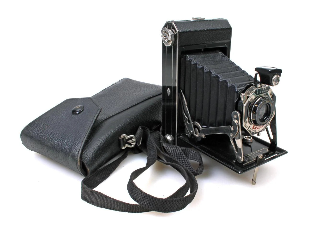 Art Deco Folding Camera in Original Case