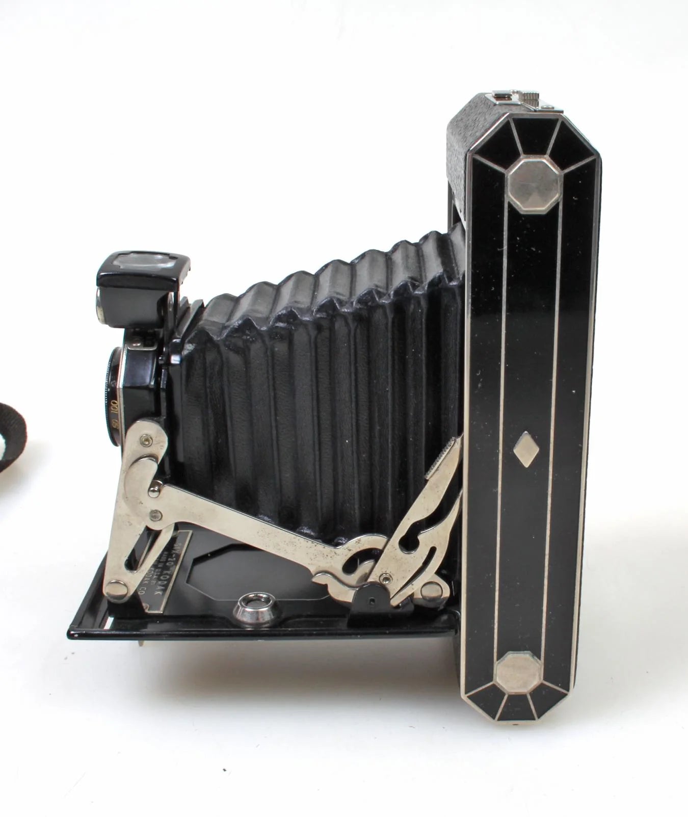 Art Deco Folding Camera in Original Case