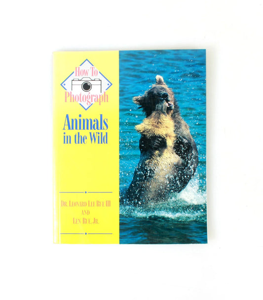 How To Photograph Animals in The Wild by Leonard Lee Rue III, 1996 Paperback Book