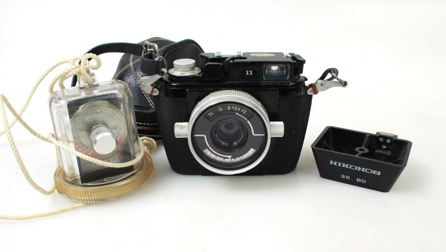Vintage Waterproof Camera and Light Meter
