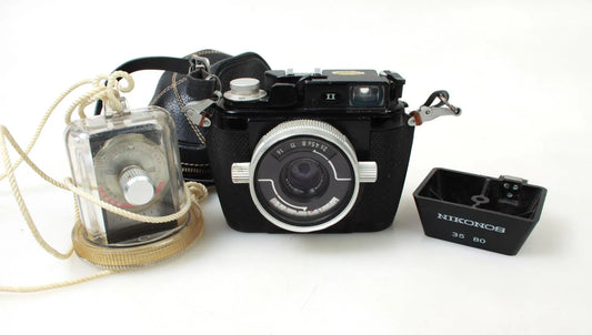 Vintage Waterproof Camera and Light Meter