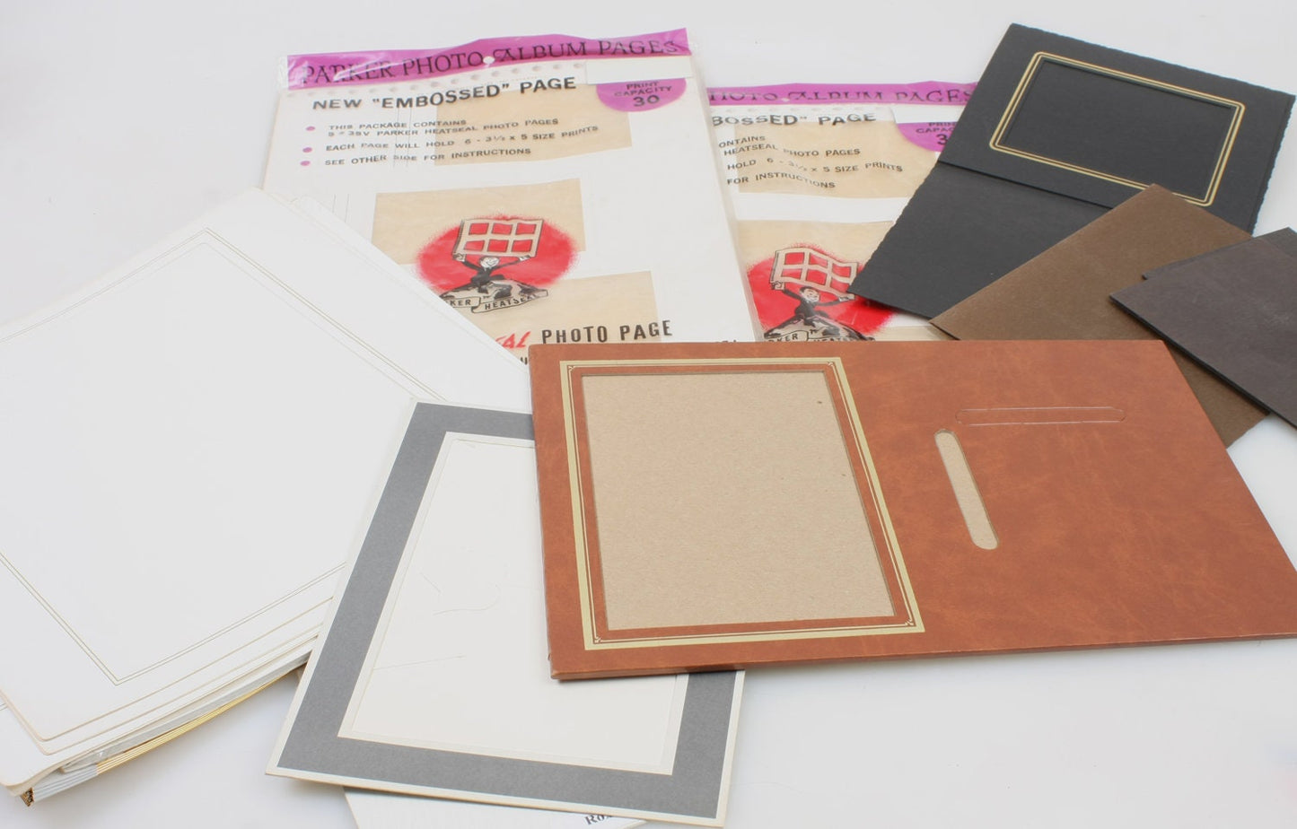 Photo Folders and Albums, Mixed Lot