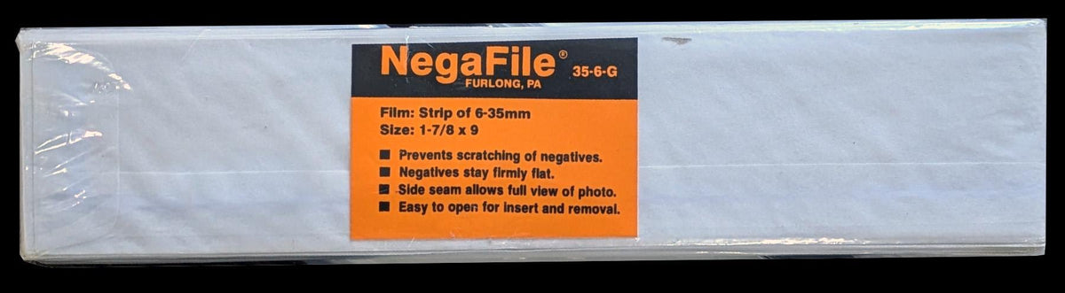100 Film Negative Glassines for 35mm film Strips