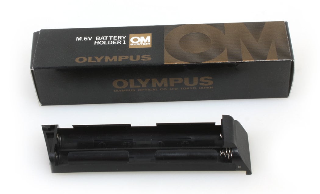 Olympus OM System Winder M.6V Battery Holder in Box