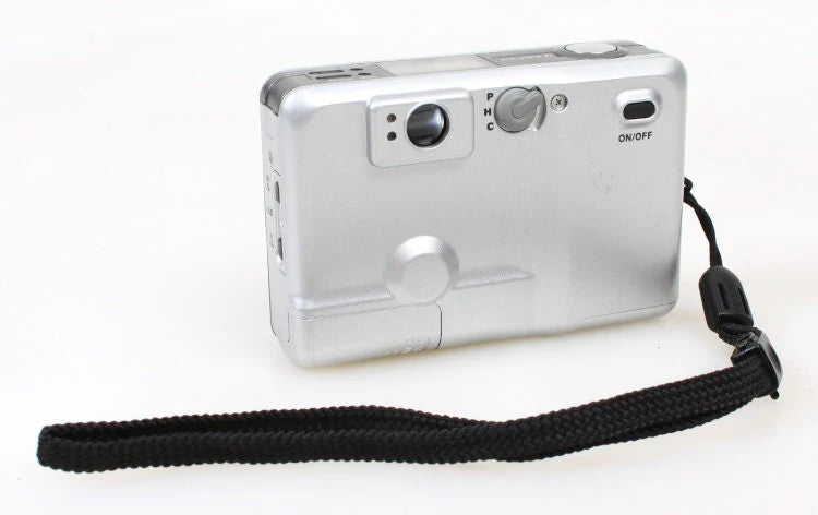 Canon ELPH Jr Point + Shoot Film Camera w/26mm Lens & Case, Silver