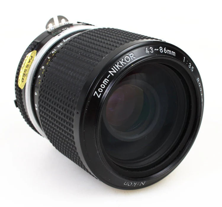 Nikon em/fm/fe/fa/f3  zoom  43-86mm f/3.5ais lens with accessories