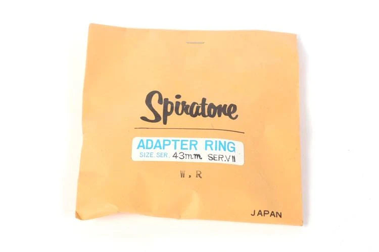 Spiratone 43mm To Series 7 Adapter Converter Ring For Attaching Filters To Lens
