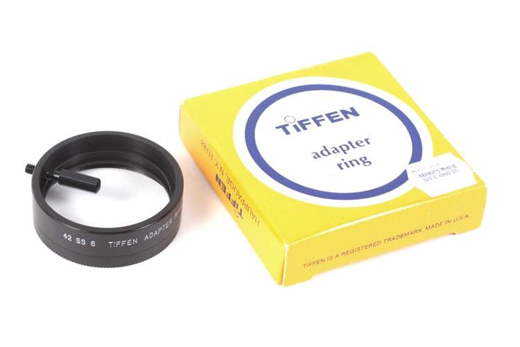 Tiffen 42 SS 6 Filter Holder / Adapter Ring