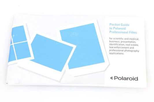 Polaroid Pocket Guide to Polaroid Professional Films