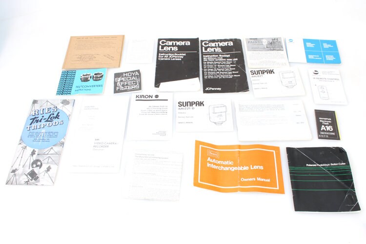 Large Lot of Photographica Literature