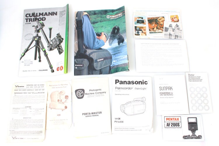 Large Lot of Photographica Literature