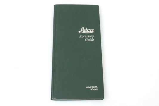 Leica Accessory Guide First English Edition 1984