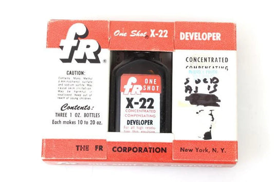 Film Developer X-22 New in Box (3) As Is