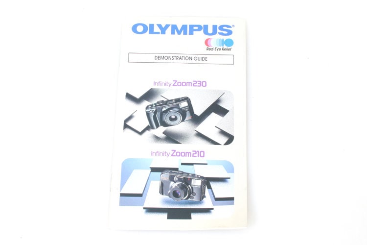 Brochure for Olympus Infinity Zoom 210/230