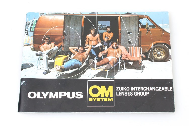 Vintage Original Booklet for Olympus OM System Zuiko Interchangeable Lens Group
