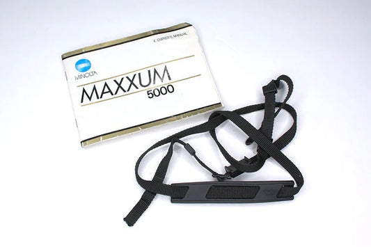 Original Minolta Maxxum 5000 Strap & Manual
